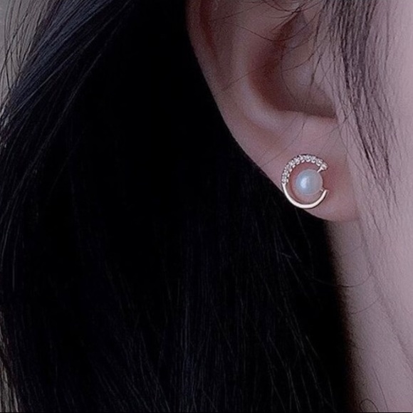 Beautiful 18K white gold or 18K gold plated - Picture 5 of 7